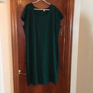 NWT Green Ponte Knit Dress